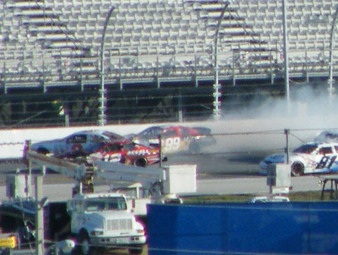 presta car invovled in crash